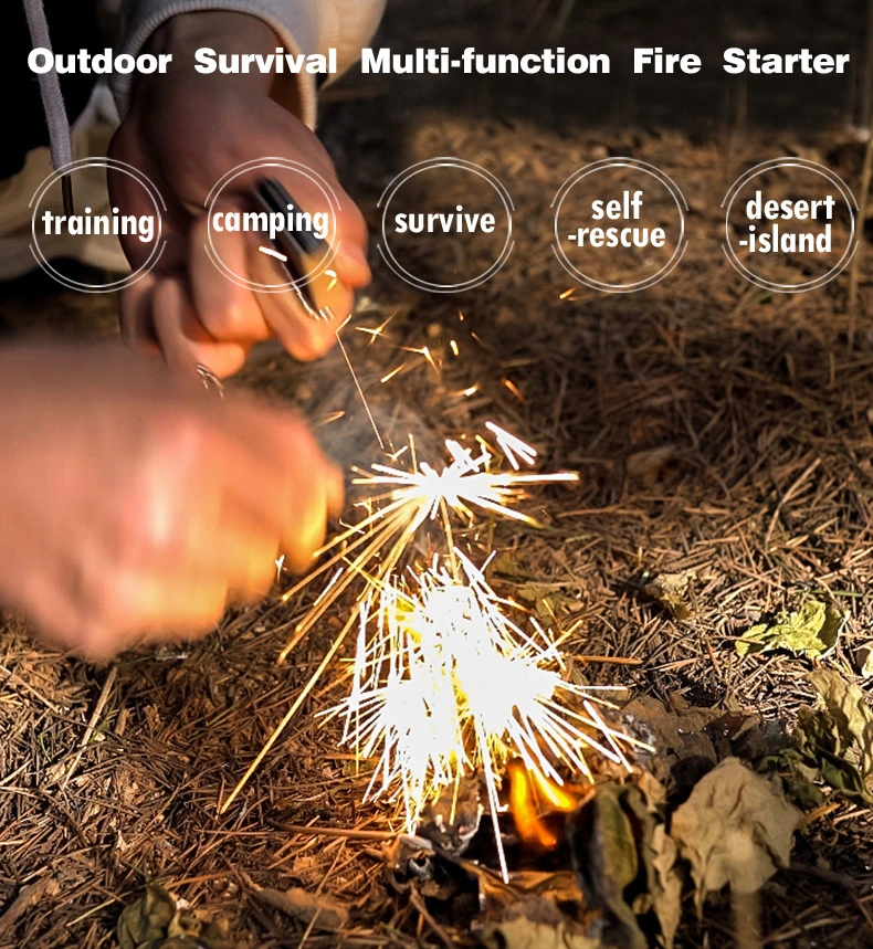 99.9% Magnesium Block Fire Starter Stick Wilderness Survival Flint Lighter Stone Camping Outdoor Tools