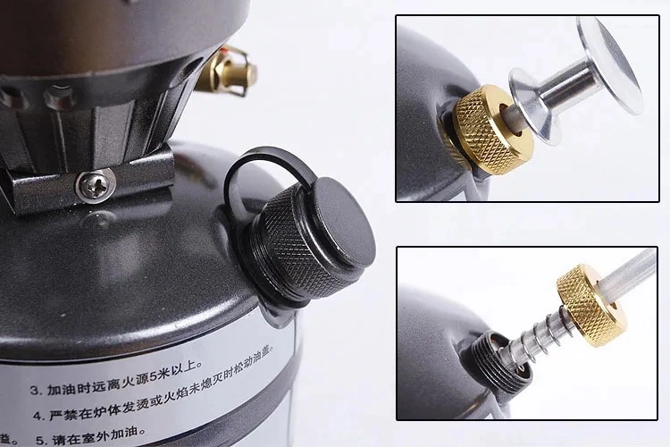 Portable Gasoline Kerosene Stove Oil Burners Outdoor Mini Liquid Fuel Camping Stove