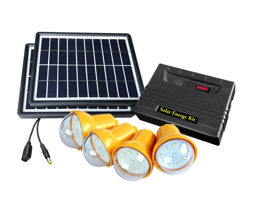 Rechargeable Solar Powered System for Indoor and Outdoor Lighting Sf-904